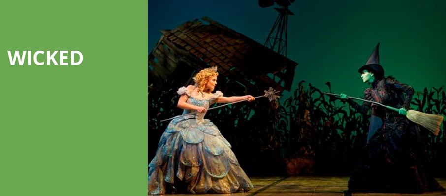 Wicked, Morris Performing Arts Center, South Bend