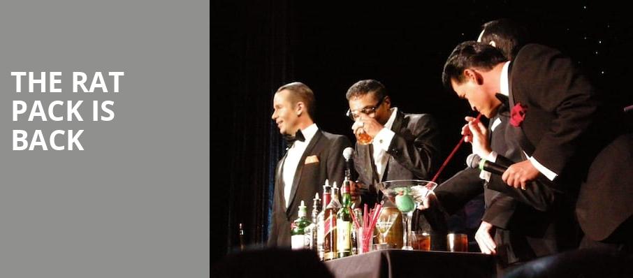 The Rat Pack Is Back, The Lerner Theatre, South Bend